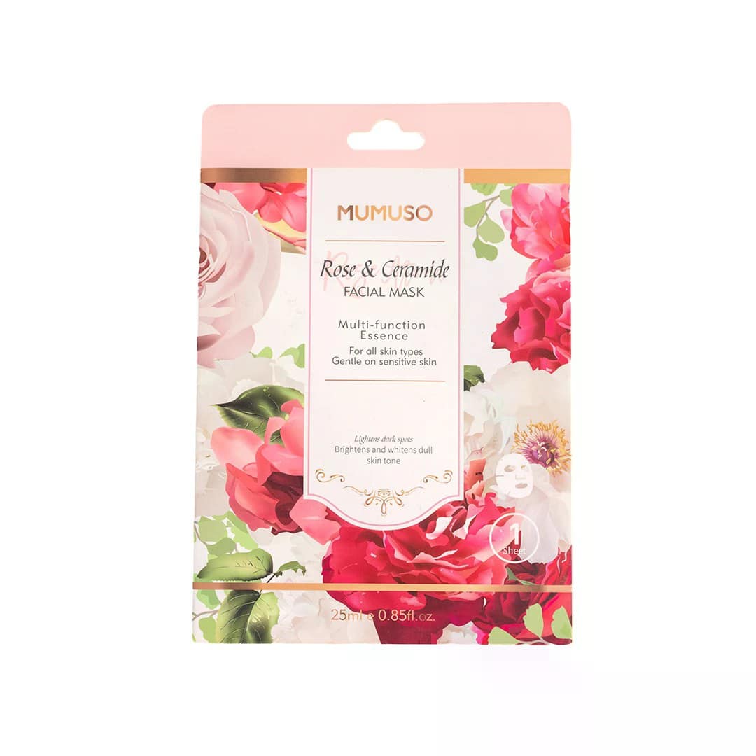 MUMUSO Rose & Ceramide Facial Mask
