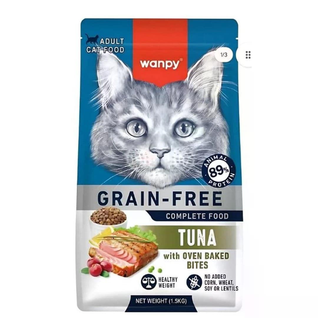 Wanpy Grain Free Super Premium Adult Tuna 1.5kg