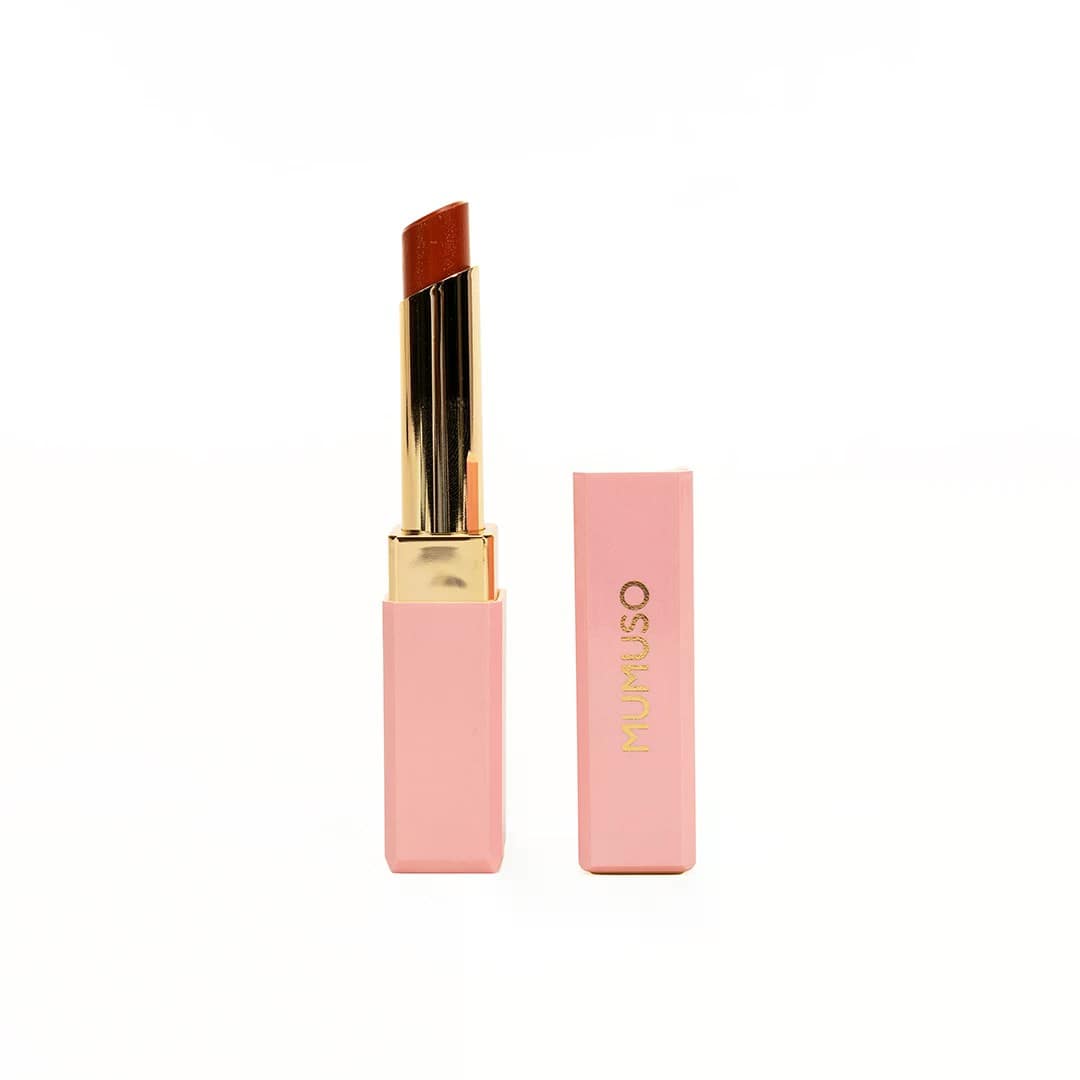 MUMUSO Color-Changing Plumping Lip Balm (02 Nude Brown)