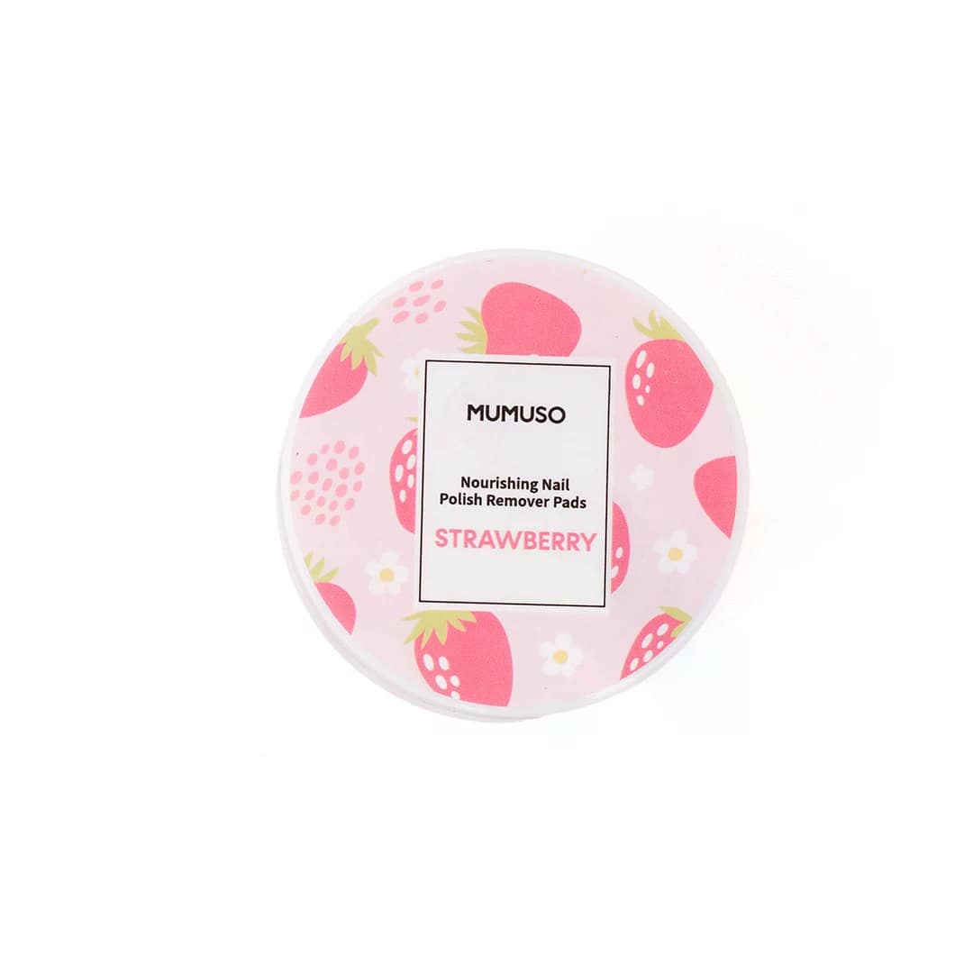 MUMUSO Nail Polish Remover Pads (Strawberry)