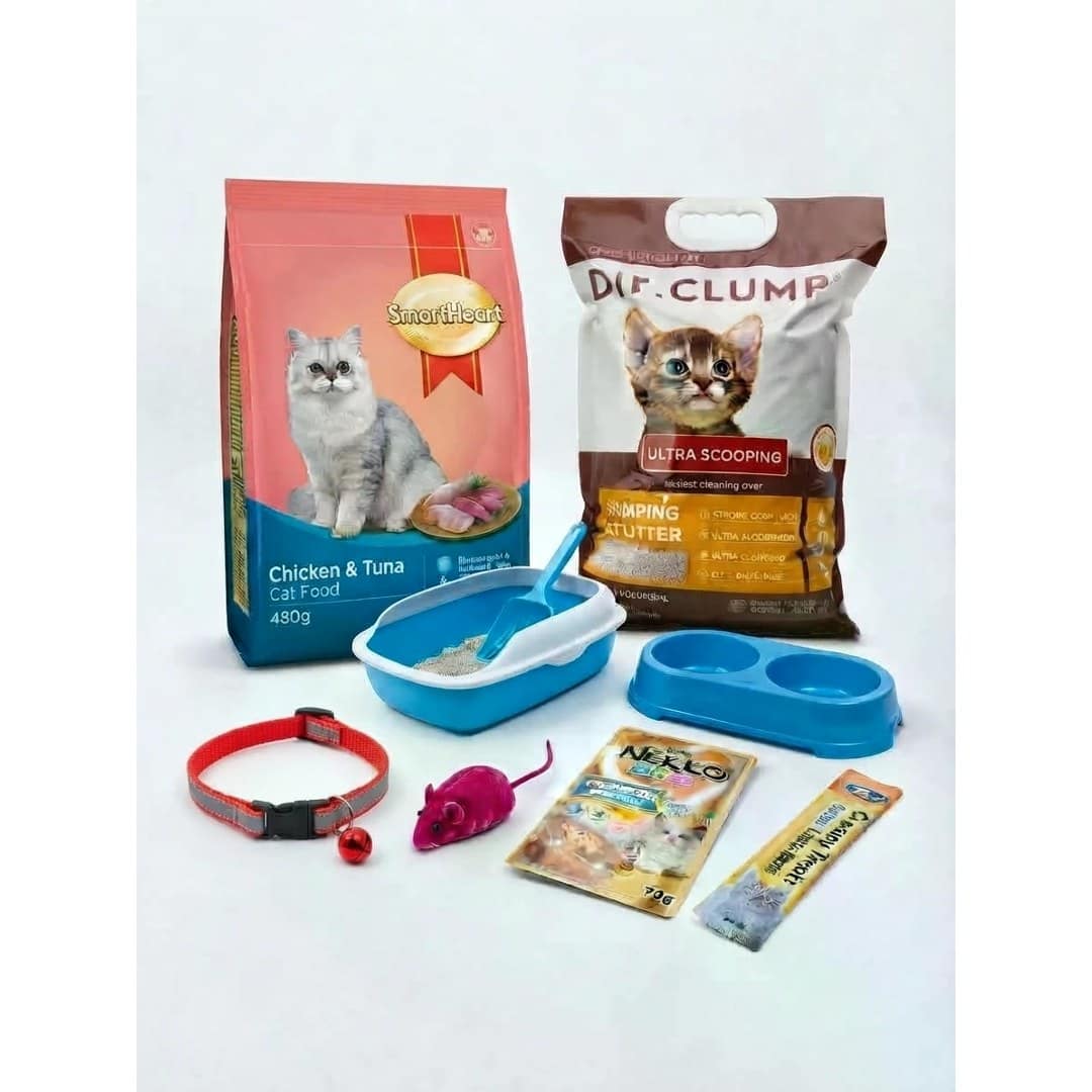 Cat Care Combo Pack/ New Cat Owner Starter Kit