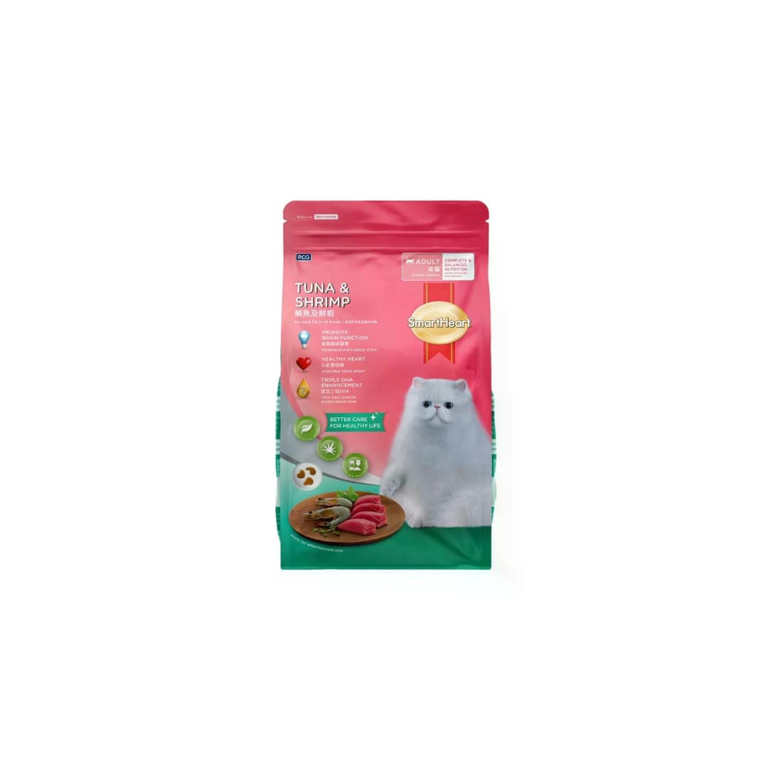 Smartheart Cat Food Tuna Shrimp 480g