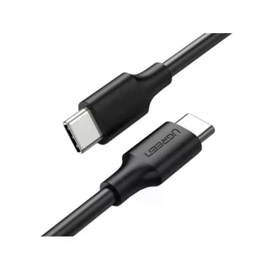 UGREEN USB 2.0 Type C to Type C Cable Nickel Plating 0.5m (Black)