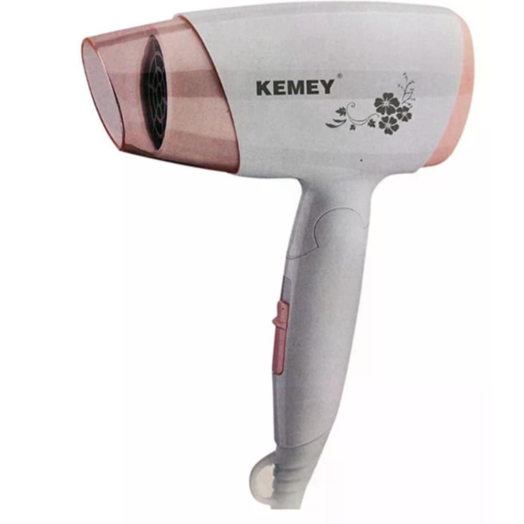 Kemei KM-3365 Silky Shine 1800 W Hot And Normal Air Foldable Hair Dryer