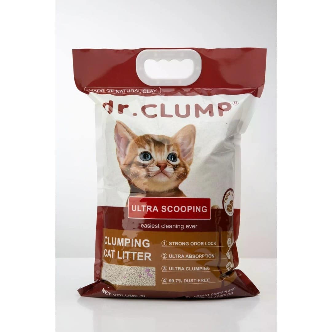 Dr. Clump Clumping Cat Litter Coffee 5ltr