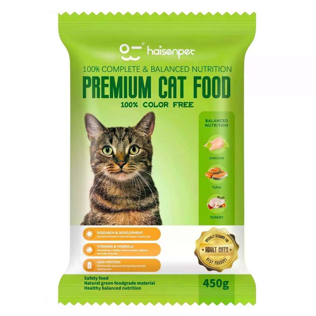 Haisenpet Adult Chicken Tuna Turkey 450gm