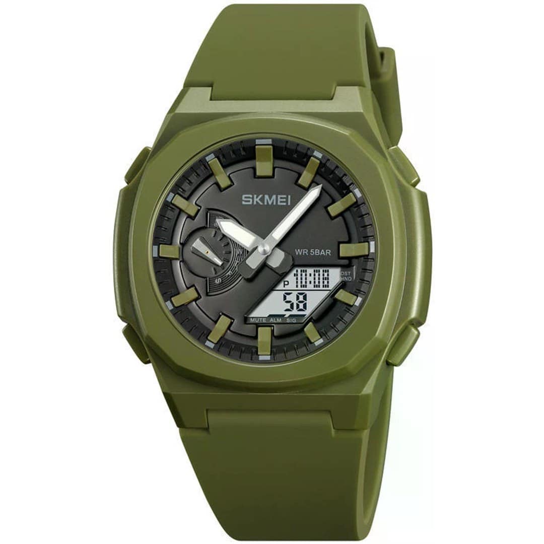 SKMEI 2091 Electronic Display Sports Men’s Watch - Green