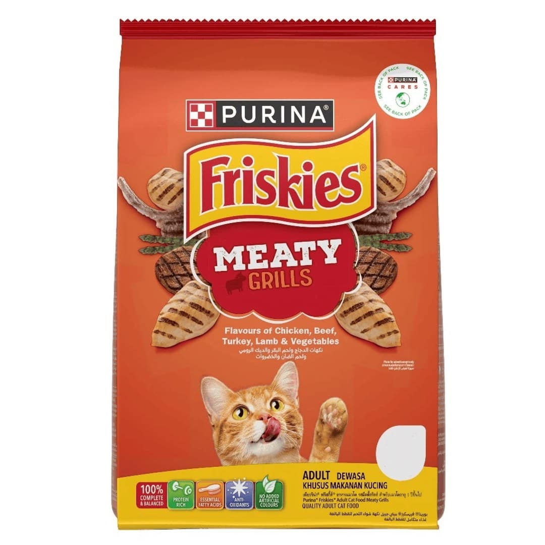 Purina Friskies Meaty Grill Cat Food 400g
