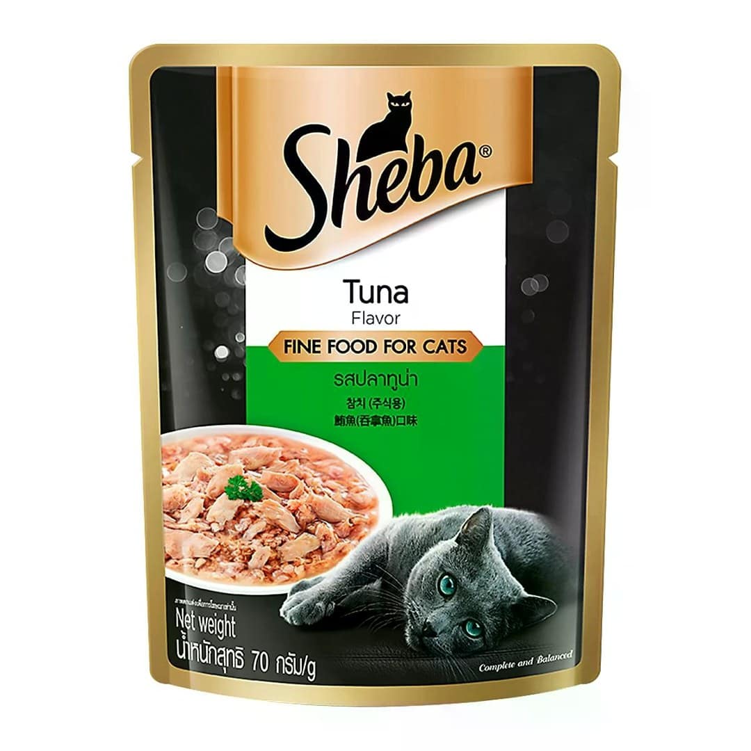 Sheba Tuna Flavor Cat Food 70gm
