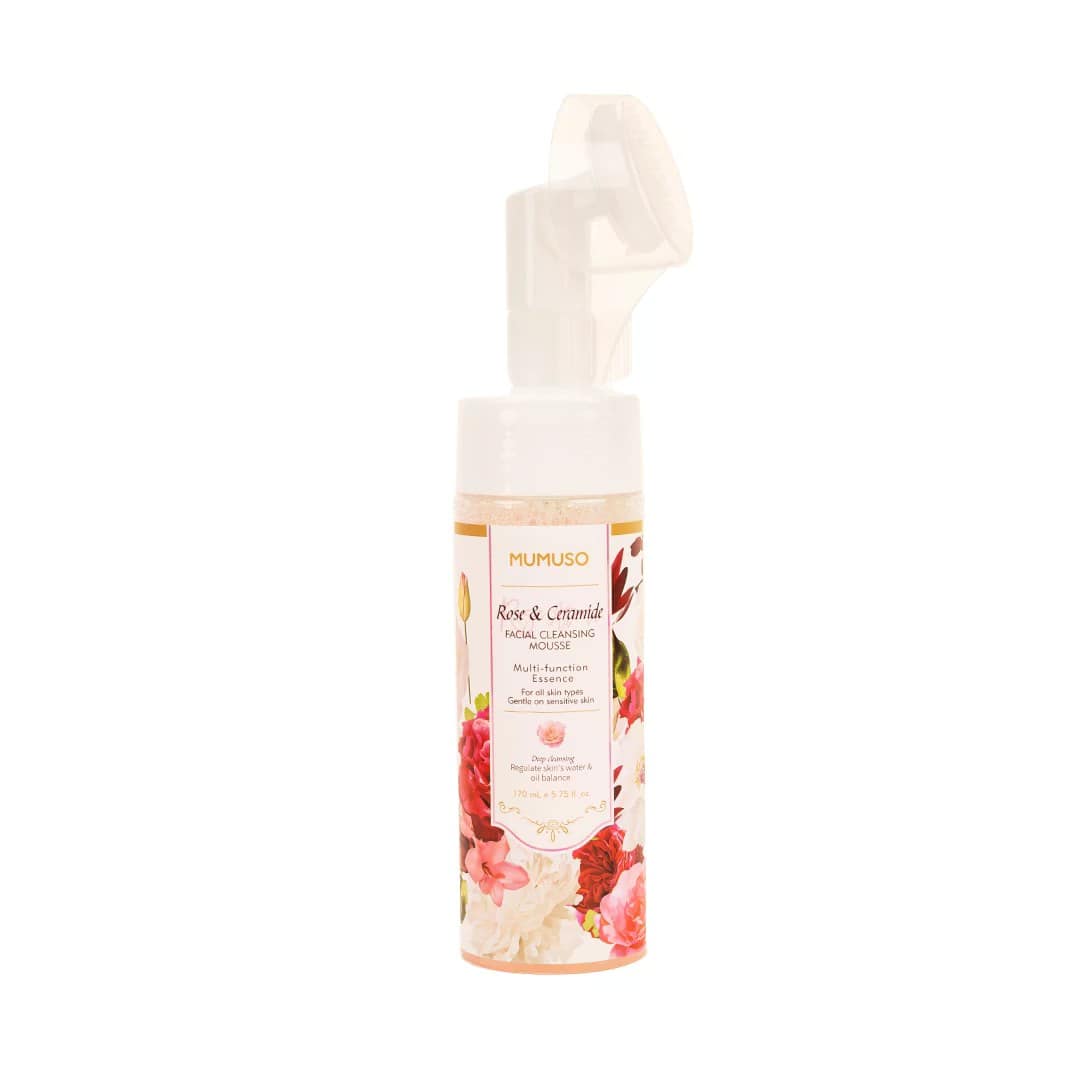 MUMUSO Rose & Ceramide Facial Cleansing Mousse