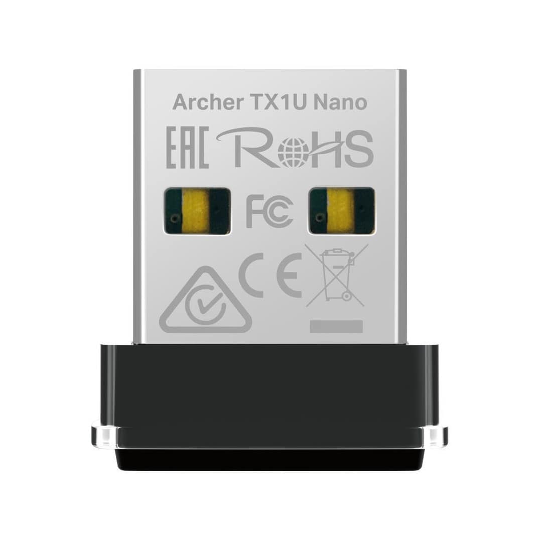 TP-LINK AX300 Nano Wi-Fi 6 Wireless USB Adapter (Archer TX1U Nano)