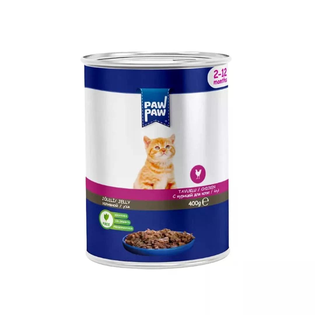 Paw Paw Kitten Food Chicken 400gm