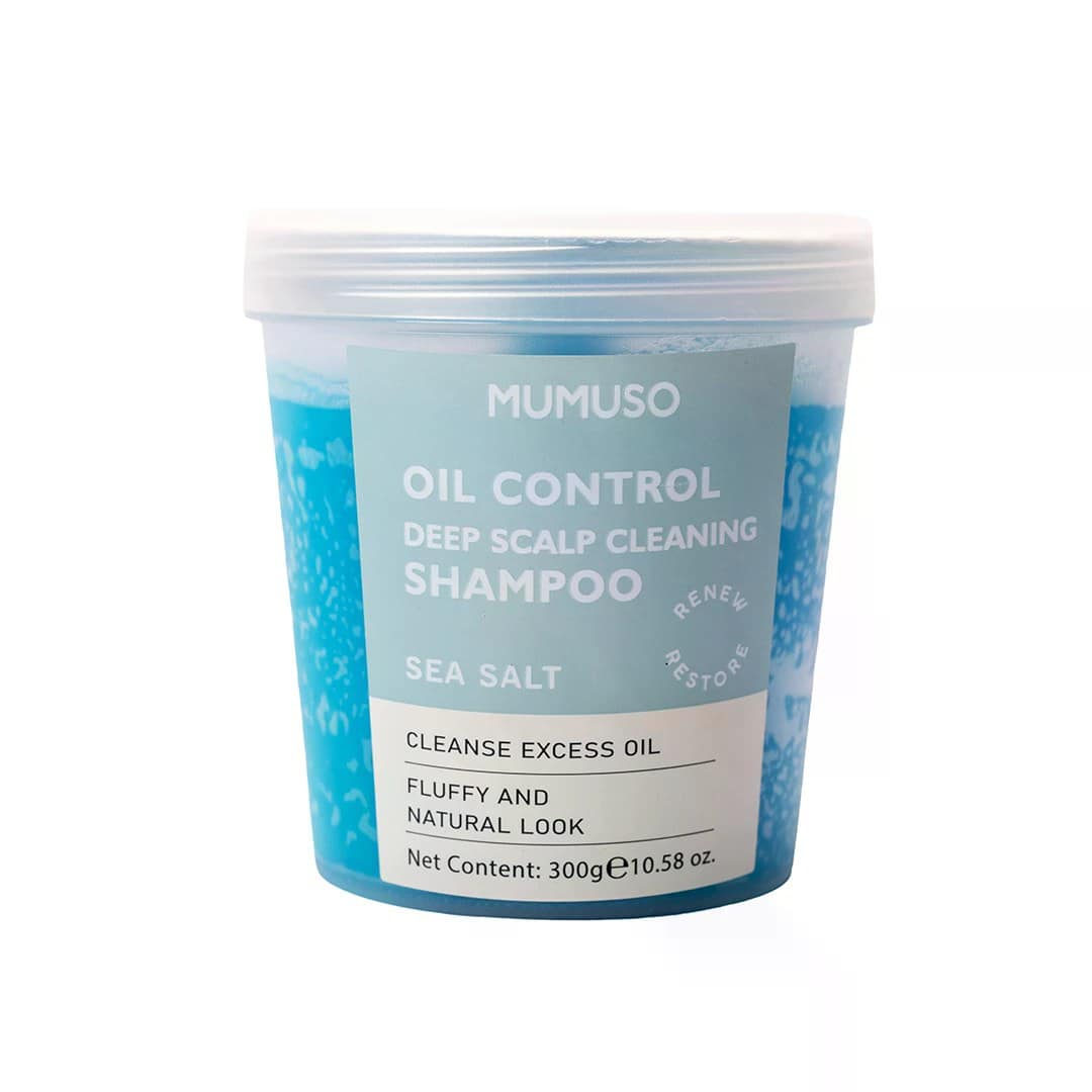 MUMUSO Oil Control Deep Scalp Cleaning Shampoo (Sea Salt/300g)