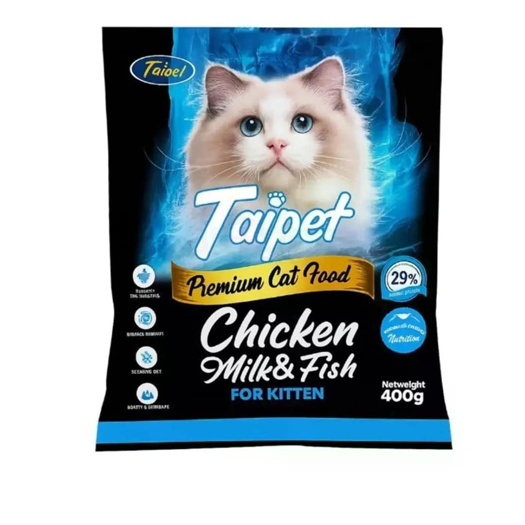Taipet Kitten Food Chicken Milk & Fish 1kg