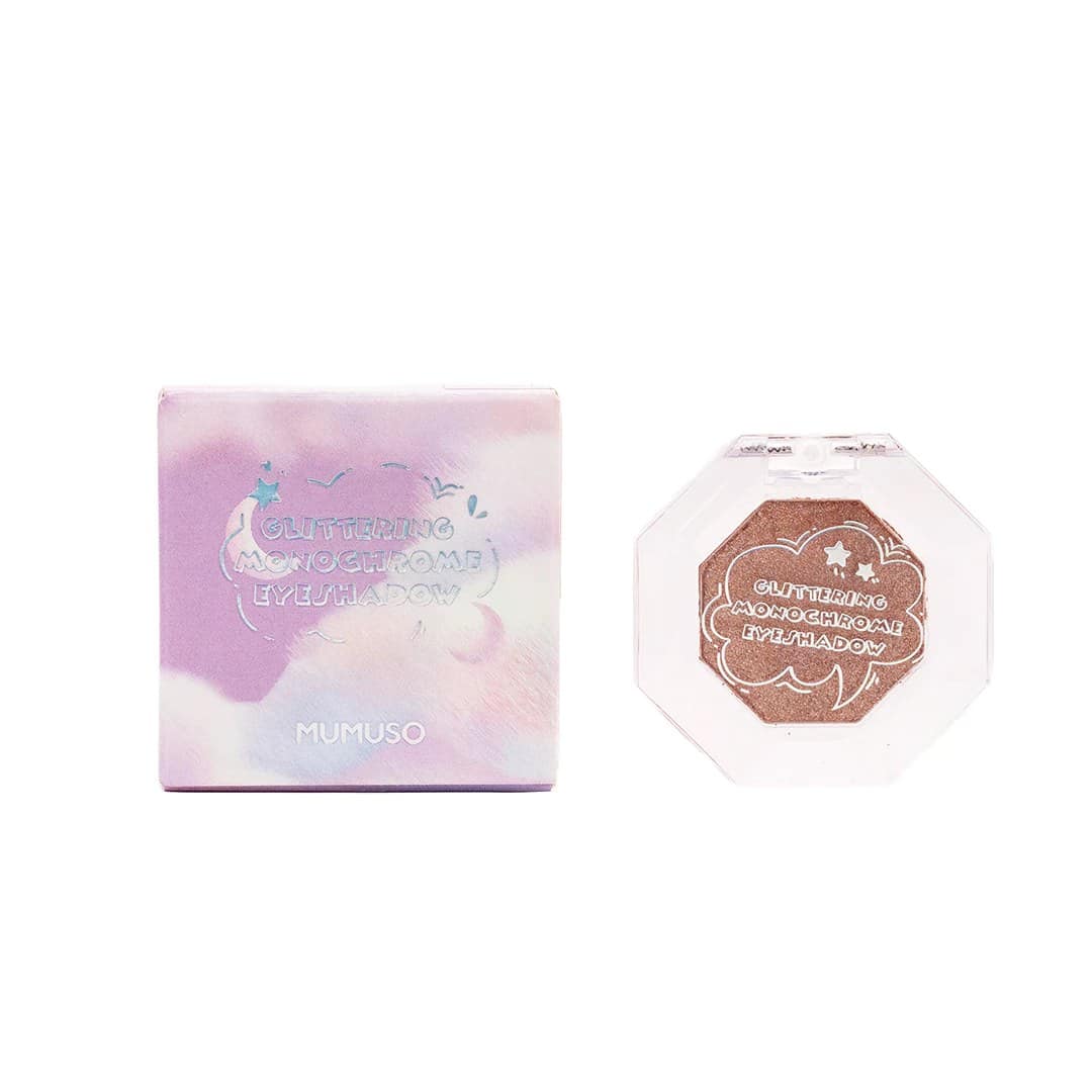 MUMUSO Glittering Monochrome Eyeshadow (Champagne)