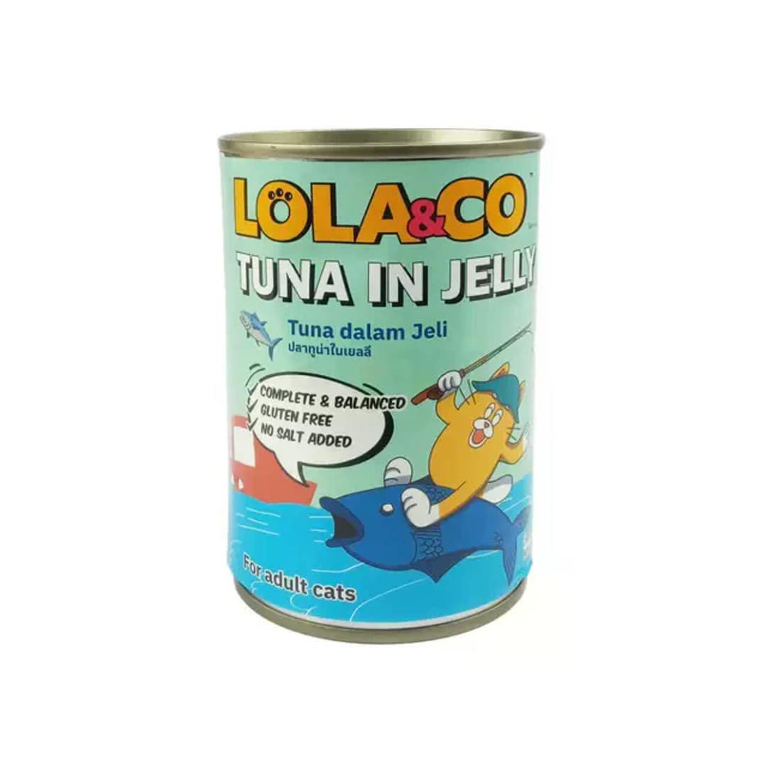 Lola & Co Tuna in Jelly Can 400g Adult