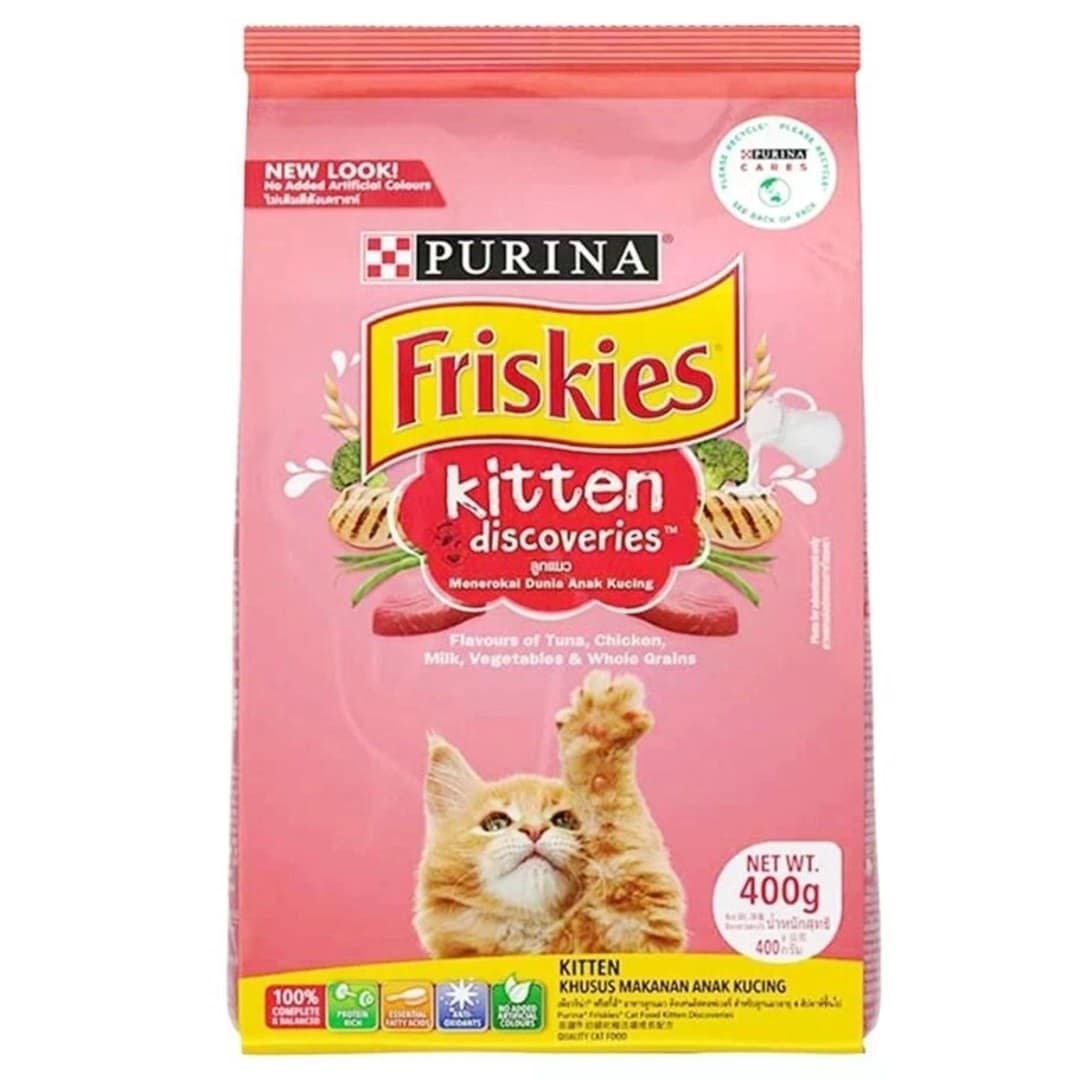 Purina Friskies Cat Food Kitten Discoveries 400gm