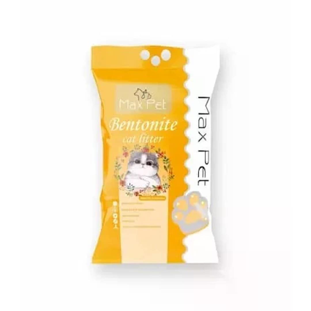 Max Pet Bentonite Cat Litter Lemon 25L