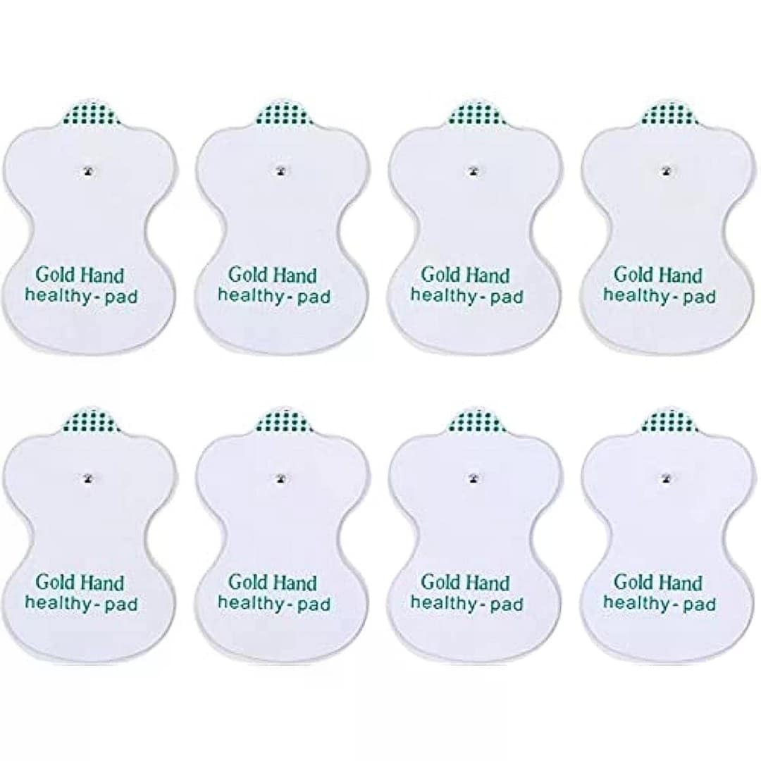 Tens Digital Therapy Machine Electrodes Pads (Pack Of 8) Electrotherapy