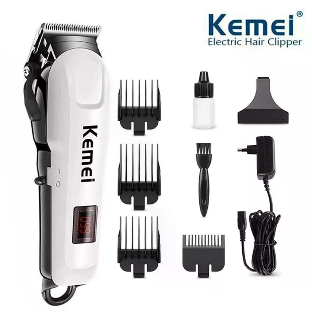 Kemei KM-809A Rechargeable Hair Clipper and Trimmer