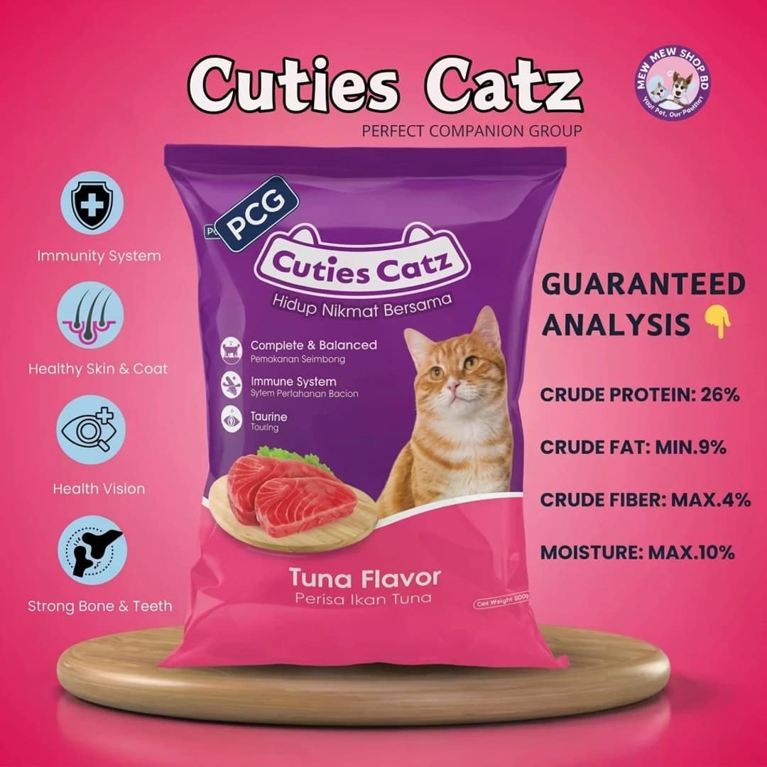 Cuties Catz Tuna 350gm