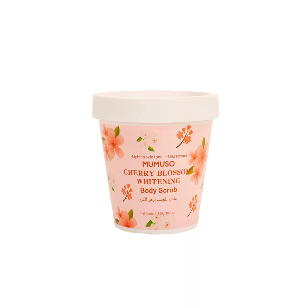 MUMUSO Cherry Blossom Whitening Body Scrub