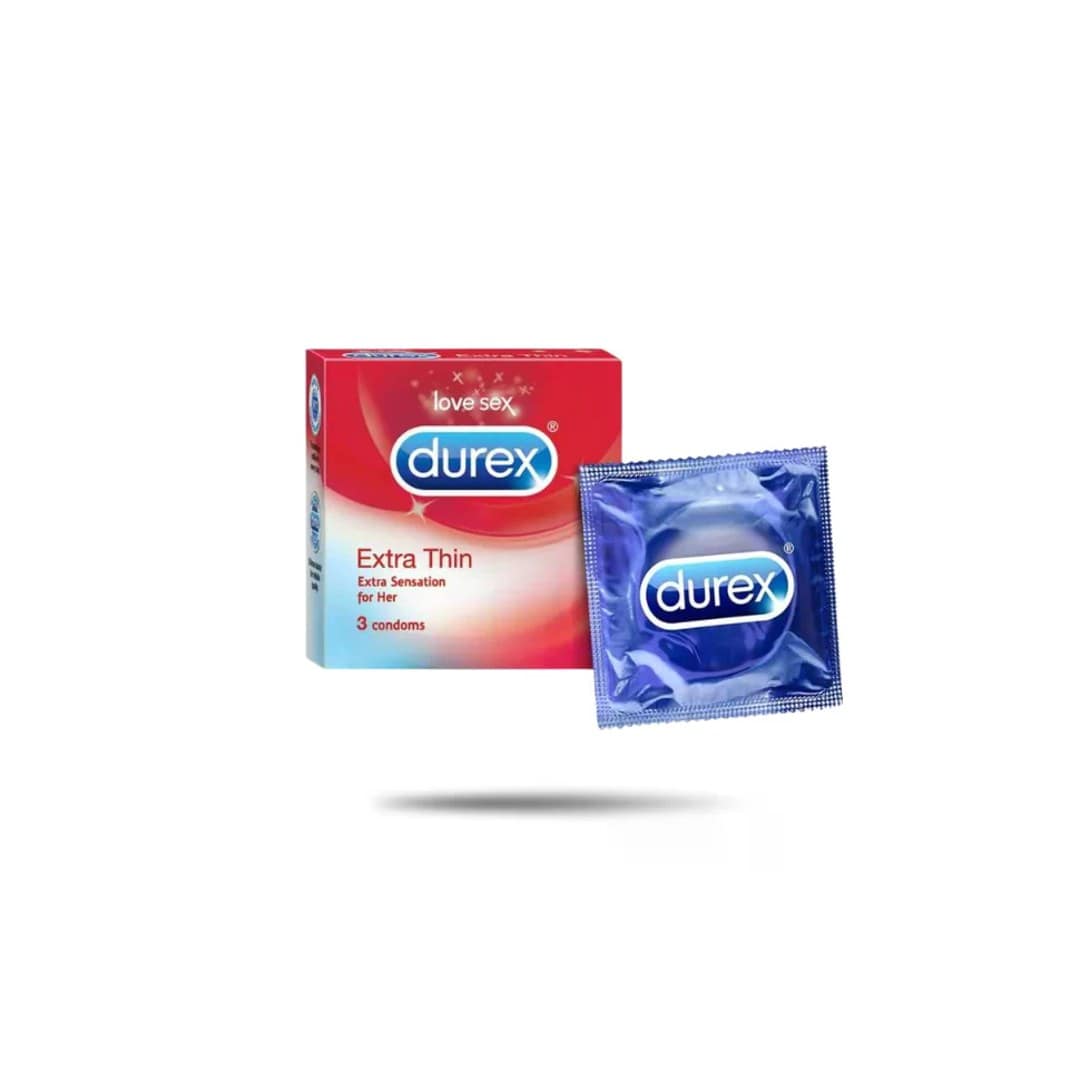 Durex Extra Thin Condom 3pcs Pack | India