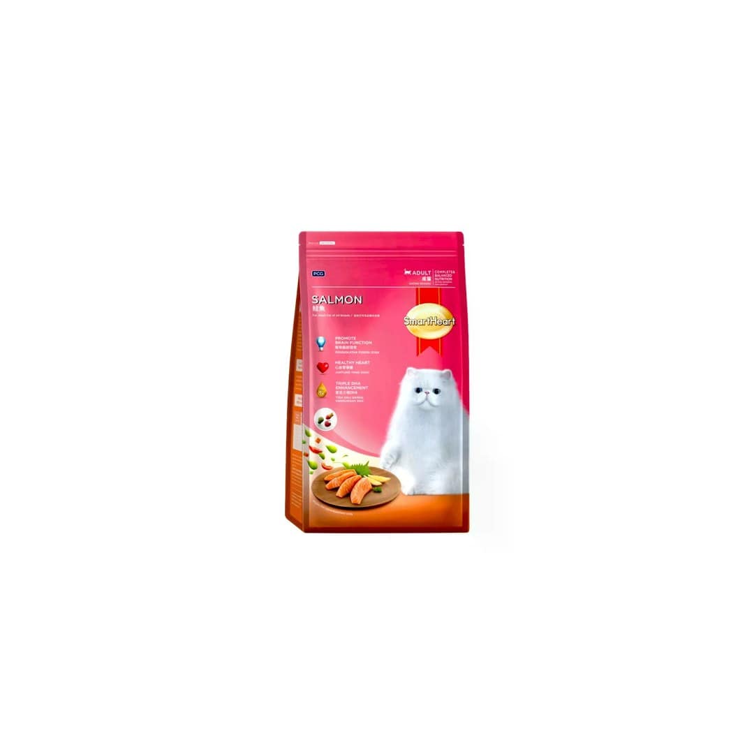 Smartheart Cat Food Salmon 480g