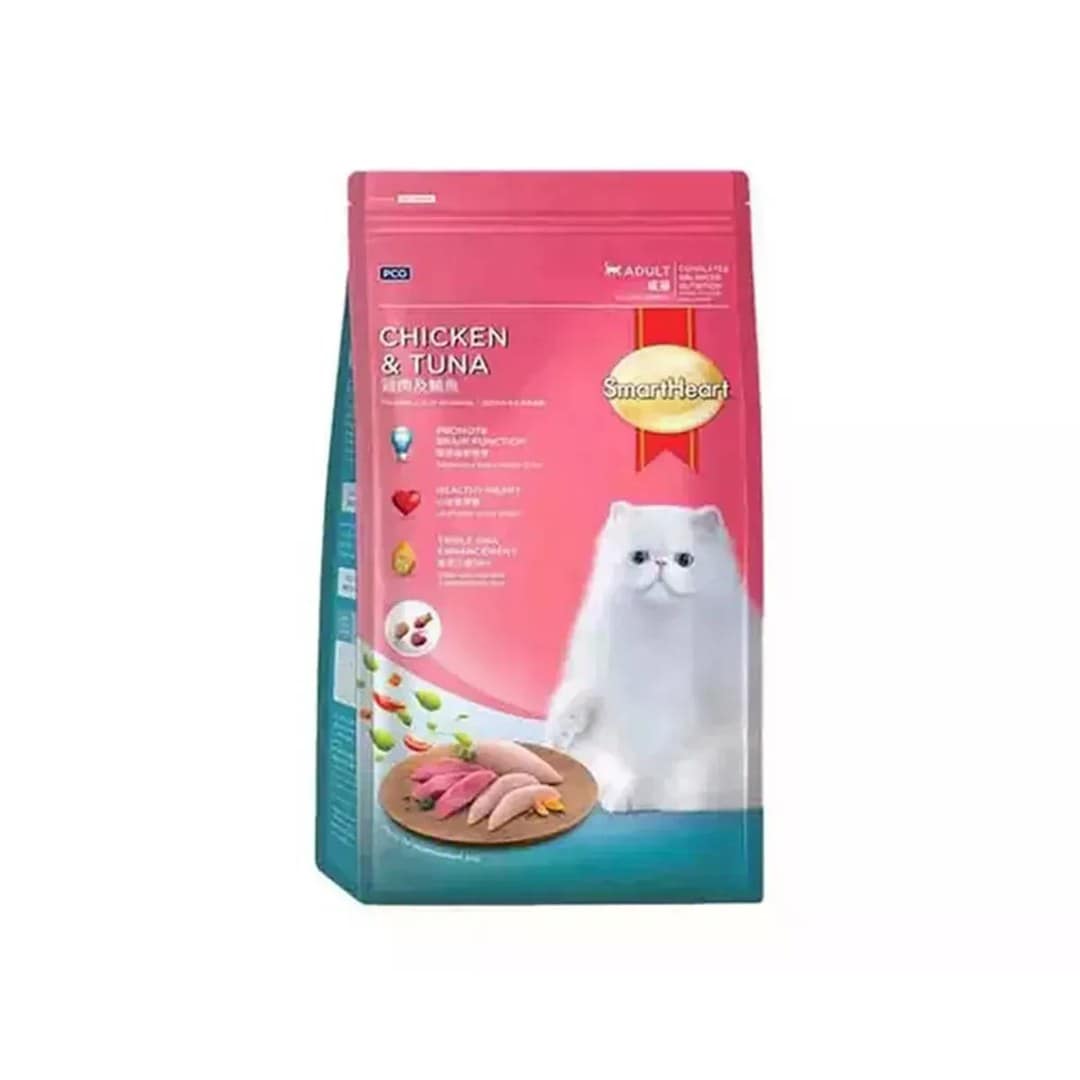 Smartheart Chicken Tuna Flavour Cat Food 1.2kg