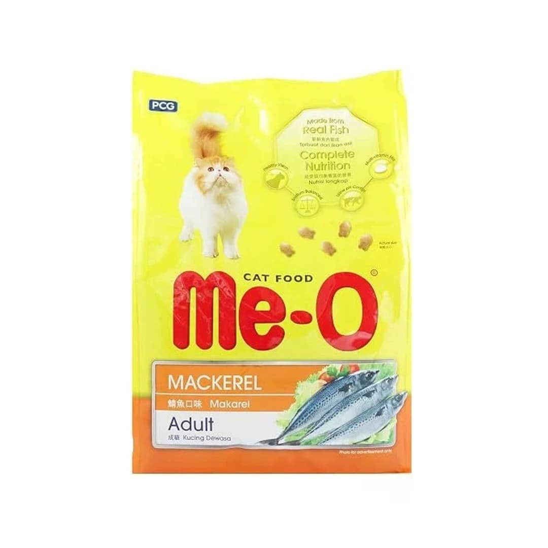 Me-O Adult Dry Cat Food Mackeral Flavor 1.2 Kg
