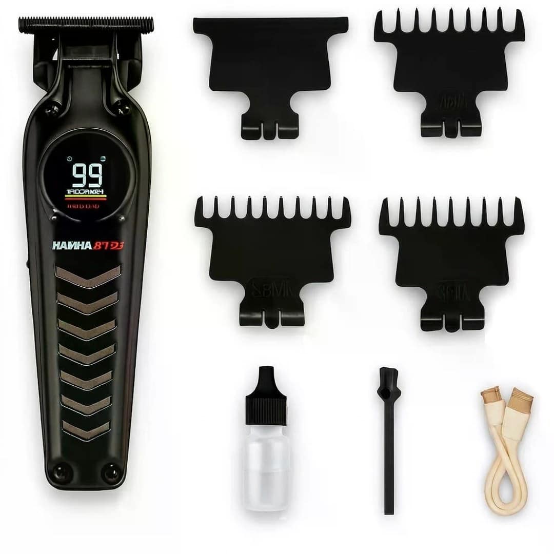JUPITER JP-2024 Rechargeable Hair Clipper & Beard Trimmer – Professional Cordless Grooming Kit