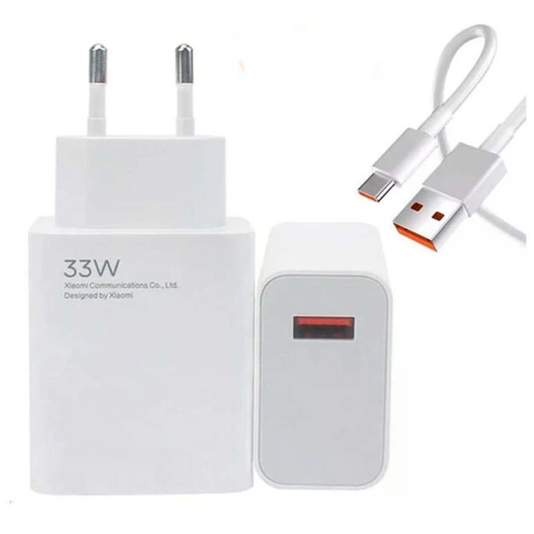 Xiaomi 33W Power Adapter Suit with Type-C Cable (MDY-11-EZ)