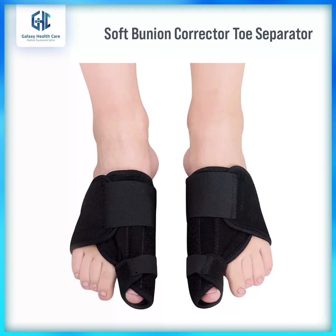 Soft Bunion Corrector Toe Separator Splint Correction System Medical Device Hallux Valgus Foot Care Pedicure Orthotics- 1 pcs