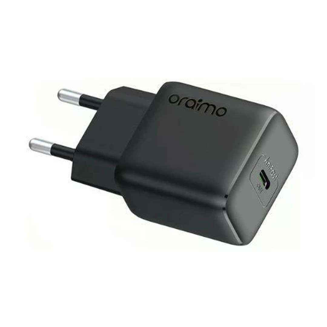 Oraimo 25W EU GaN Fast Charging Adapter with Type-C Cable (OCW-5251ECC)