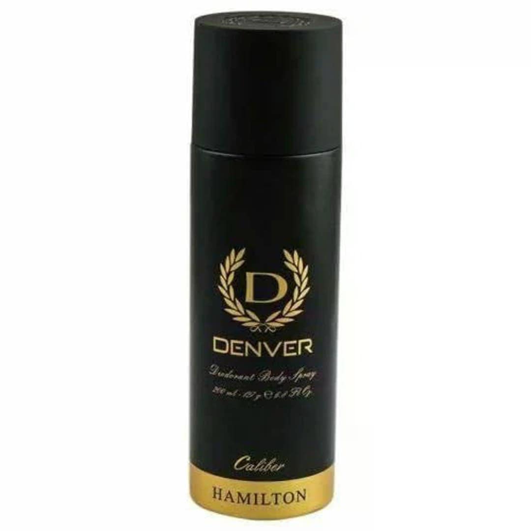 DENVER - Black Code Deodorant Body Spray | Long Lasting Deodorant for Men - 165ML