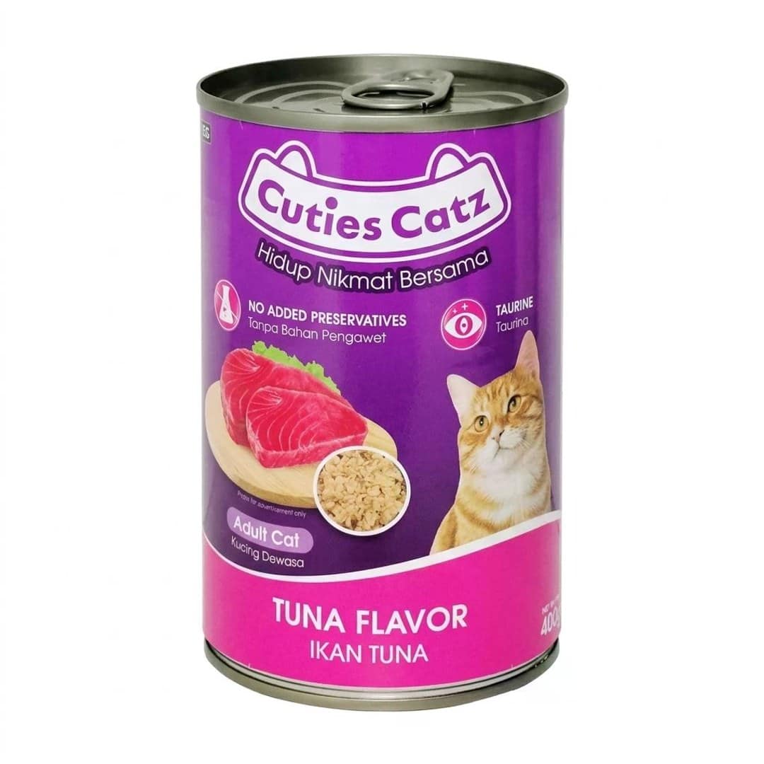 Cuties Catz Can Tuna 400gm