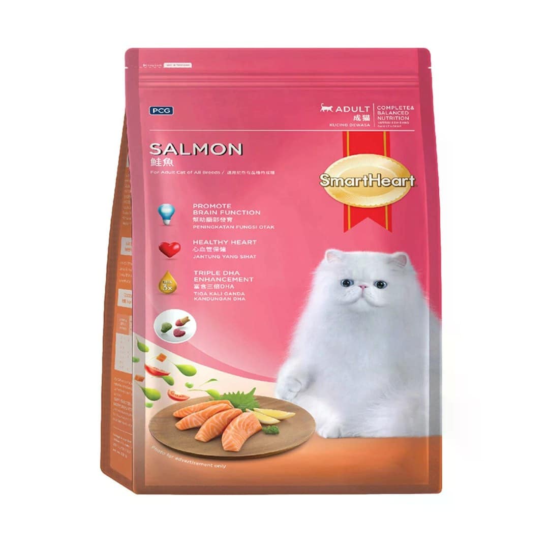 SmartHeart Cat Food Salmon 1.2kg