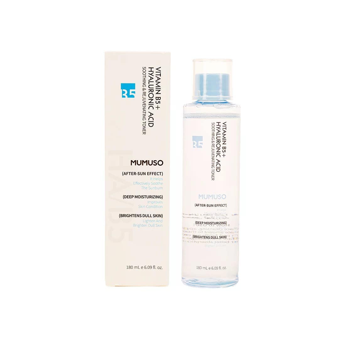 MUMUSO Vitamin B5+Hyaluronic Acid Soothing & Rejuvenating Toner