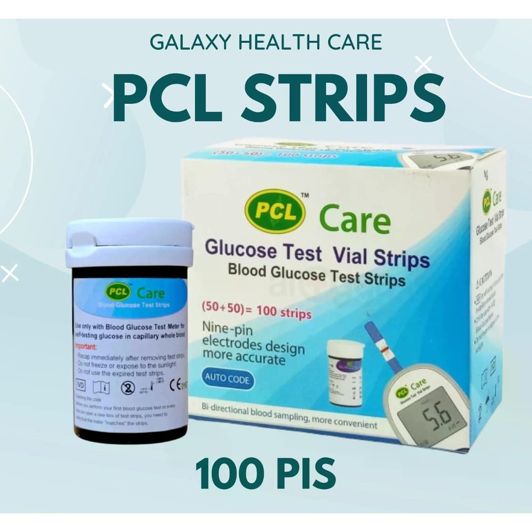 PCL Care glucose test Strip 100 Pcs