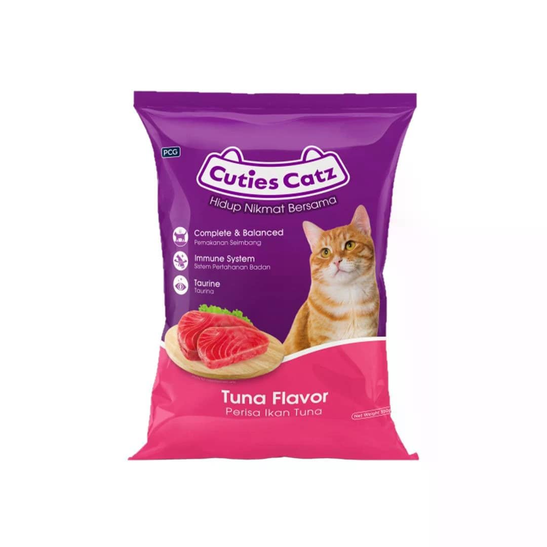 Cuties Catz Tuna 350gm