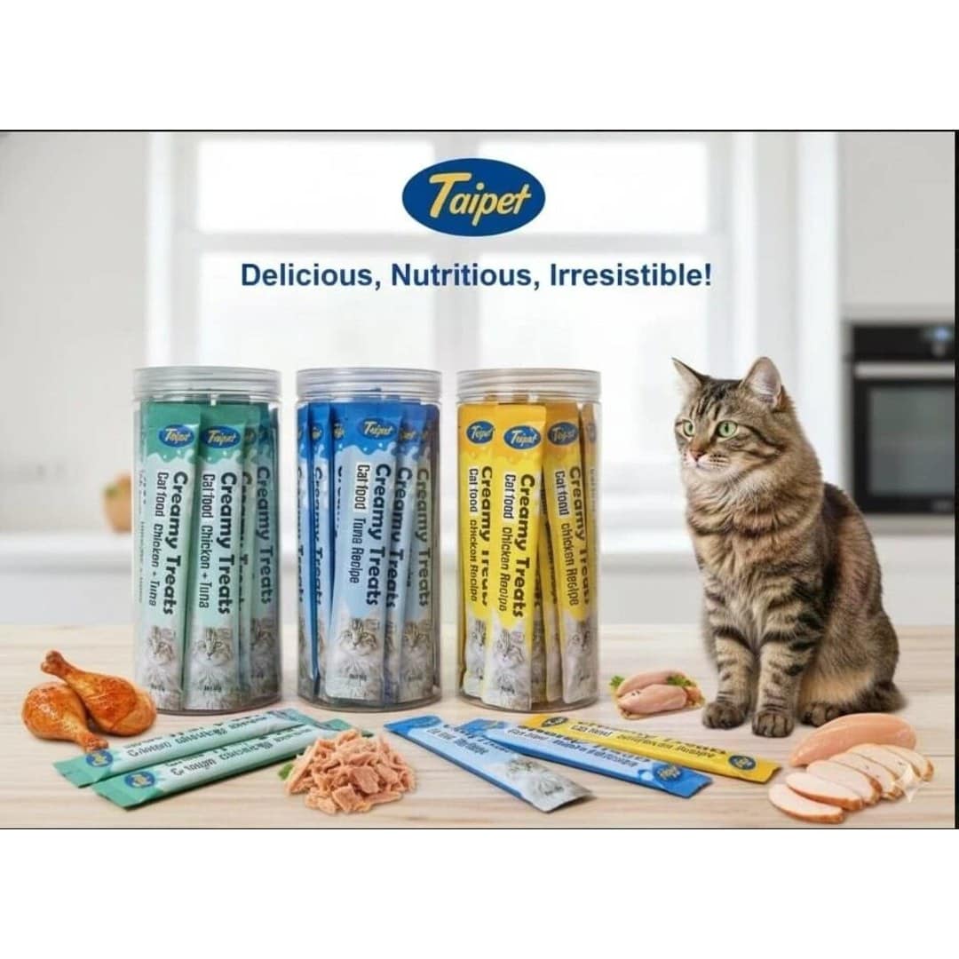 Taipet Creamy Treats All Flv Jar (25pcs)