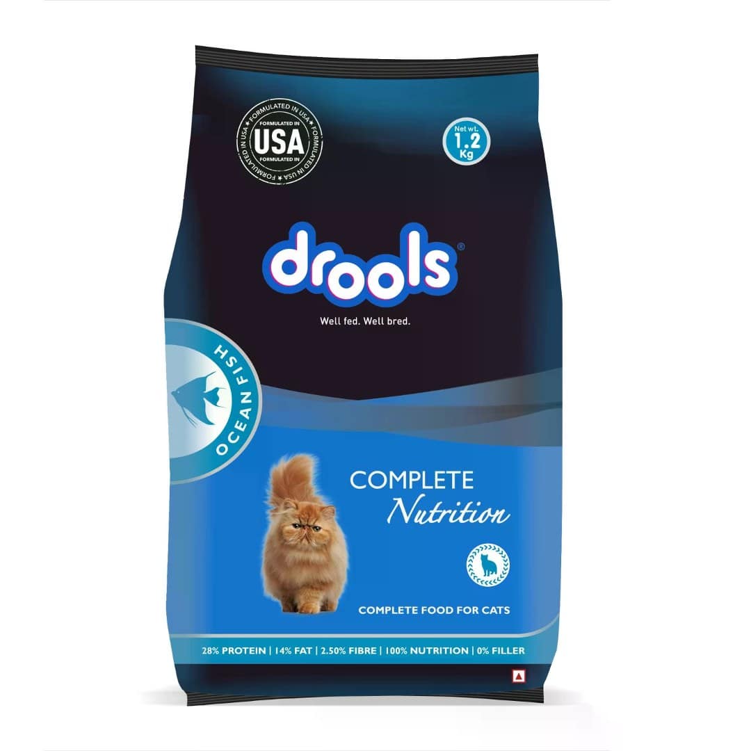 Drools Ocean Fish Cat Food 1.2kg
