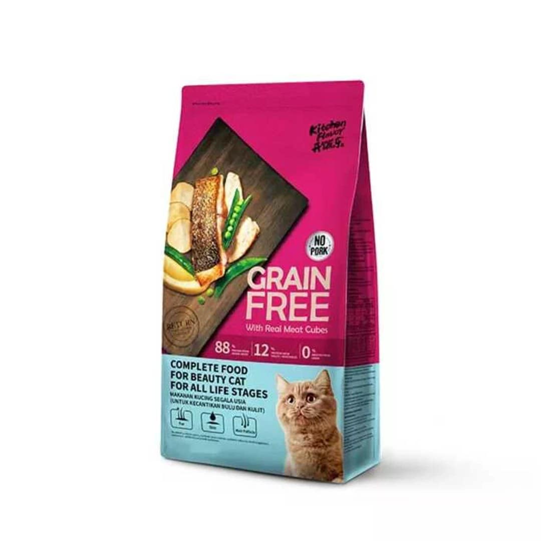 Kitchen Flv Grain Free Dry Cat Food All Life Stage 400gm