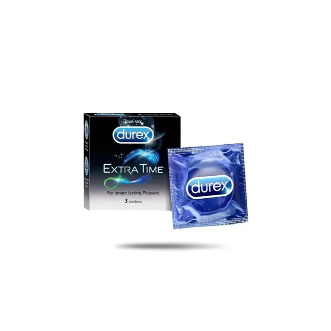 Durex Extra Time Condom 3pcs Pack | India