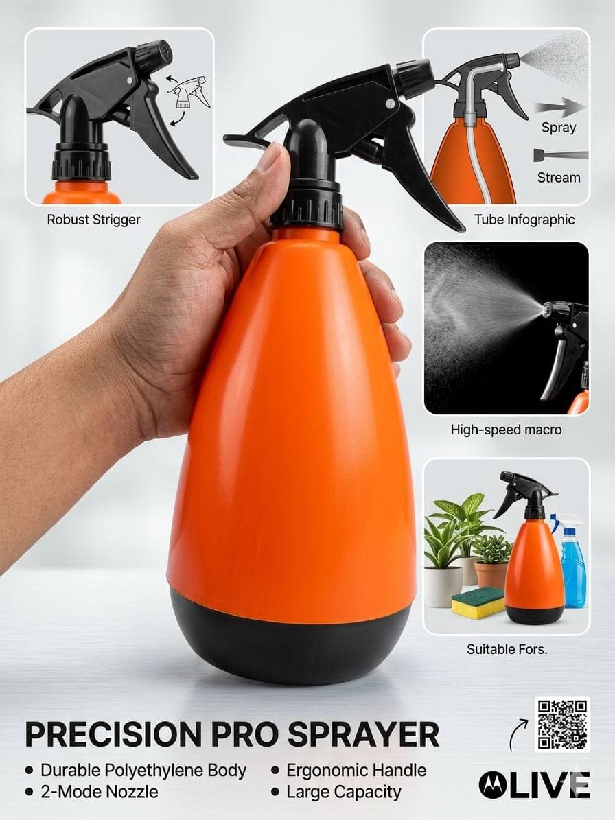 Precision Pro Sprayer 900ml (Red)