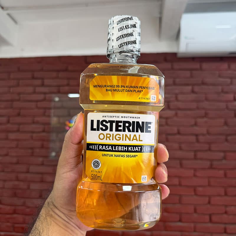 Listerine Original Liquid Mouthwash – 500ml