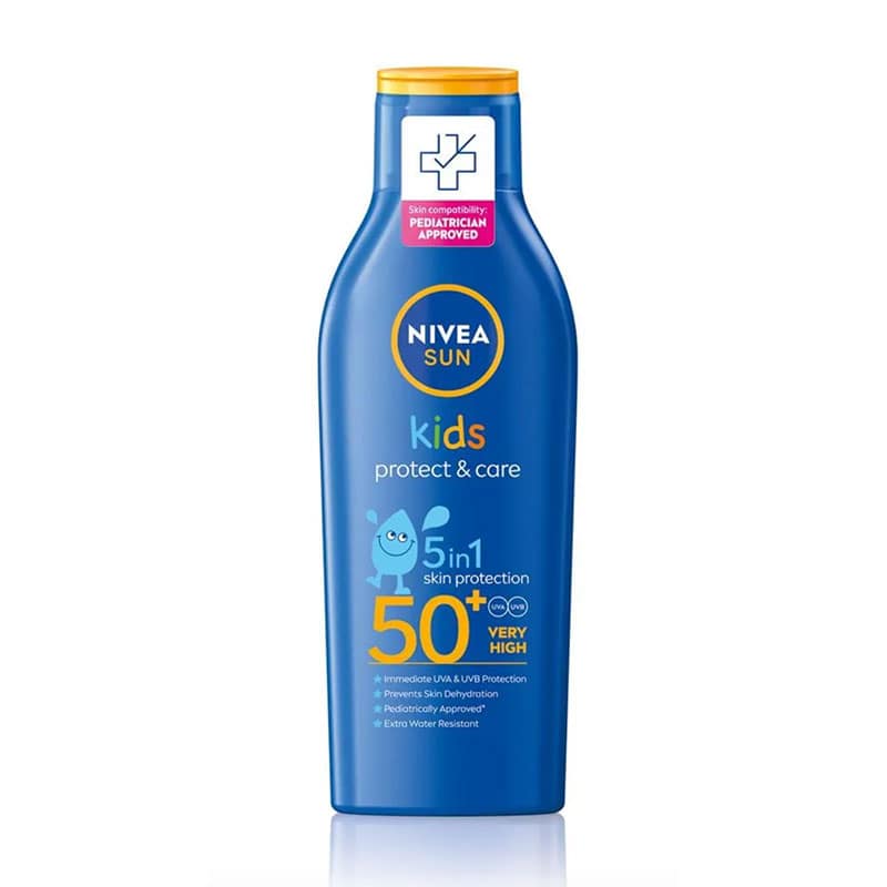 Nivea Sun Kids Protect & Care Sun Lotion SPF 50+ (200ml)