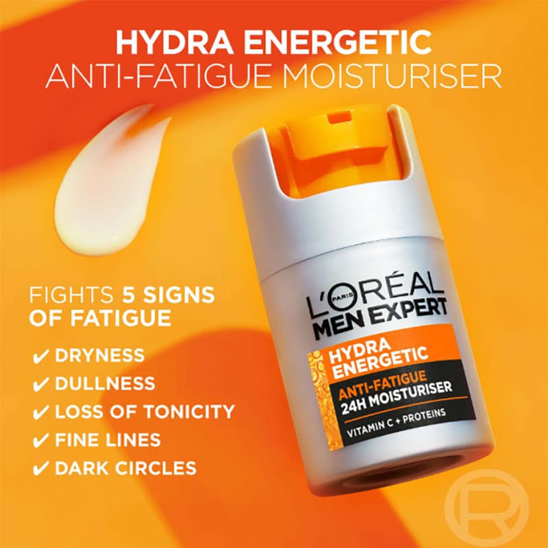 L’Oreal Men Expert Hydra Energetic Anti Fatigue Daily Moisturiser – 50ml