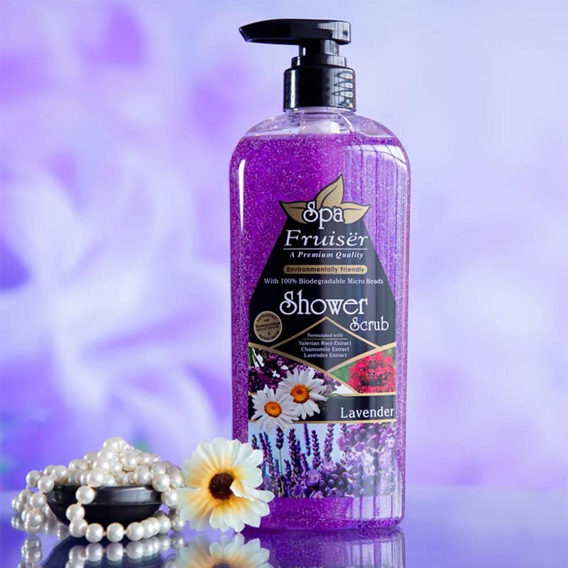 Fruiser Shower Scrub Lavender – 730ml