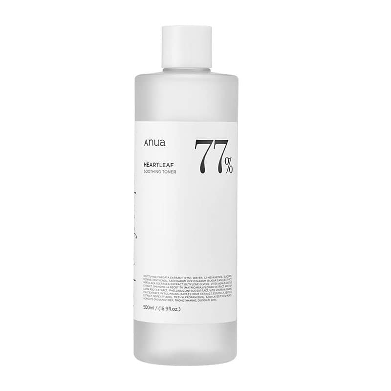 Anua Heartleaf 77% Soothing Toner – 500ml